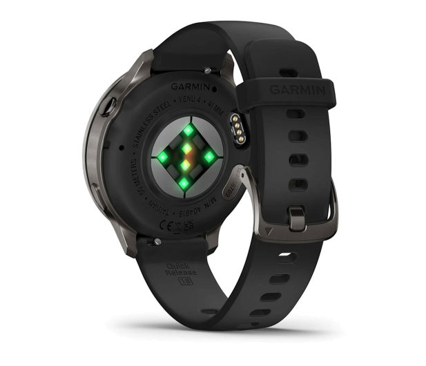 GARMIN Venu 4 Slate 41mm z czarnym paskiem 010-03013-02 - 1363883 - zdjęcie 4